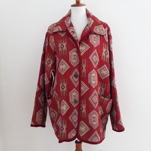 The Limited Collection  Aztec Tribal Blazer large